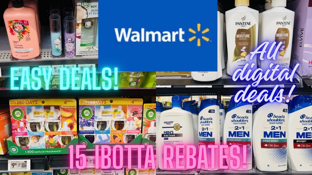 Все покупки в цифровом формате в Walmart! Выгодные предложения! 15 скидок IBOTTA!