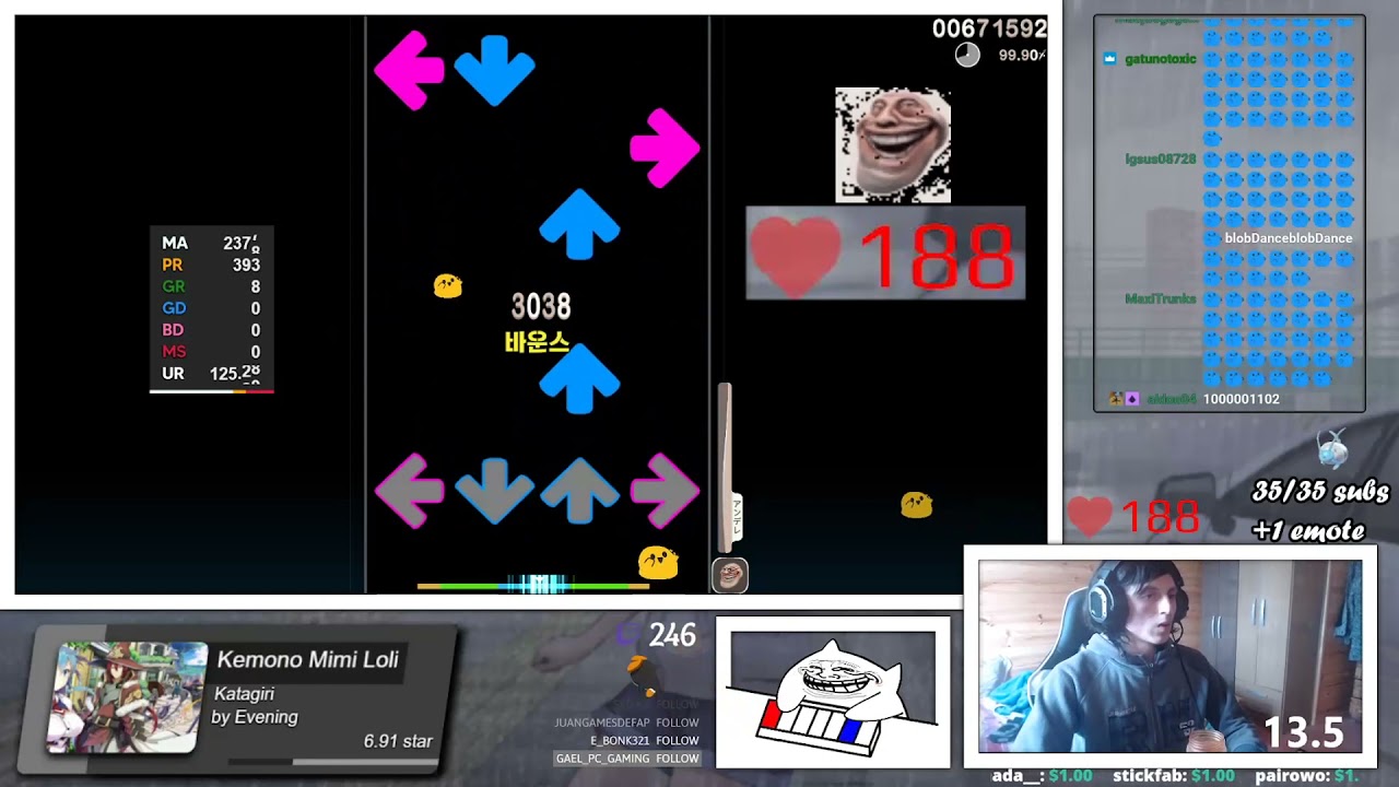 LLEGE A 191 PULSACIONES CON ESTE FULL COMBO | Kemono Mimi Loli no Wakusei FC 99.89%