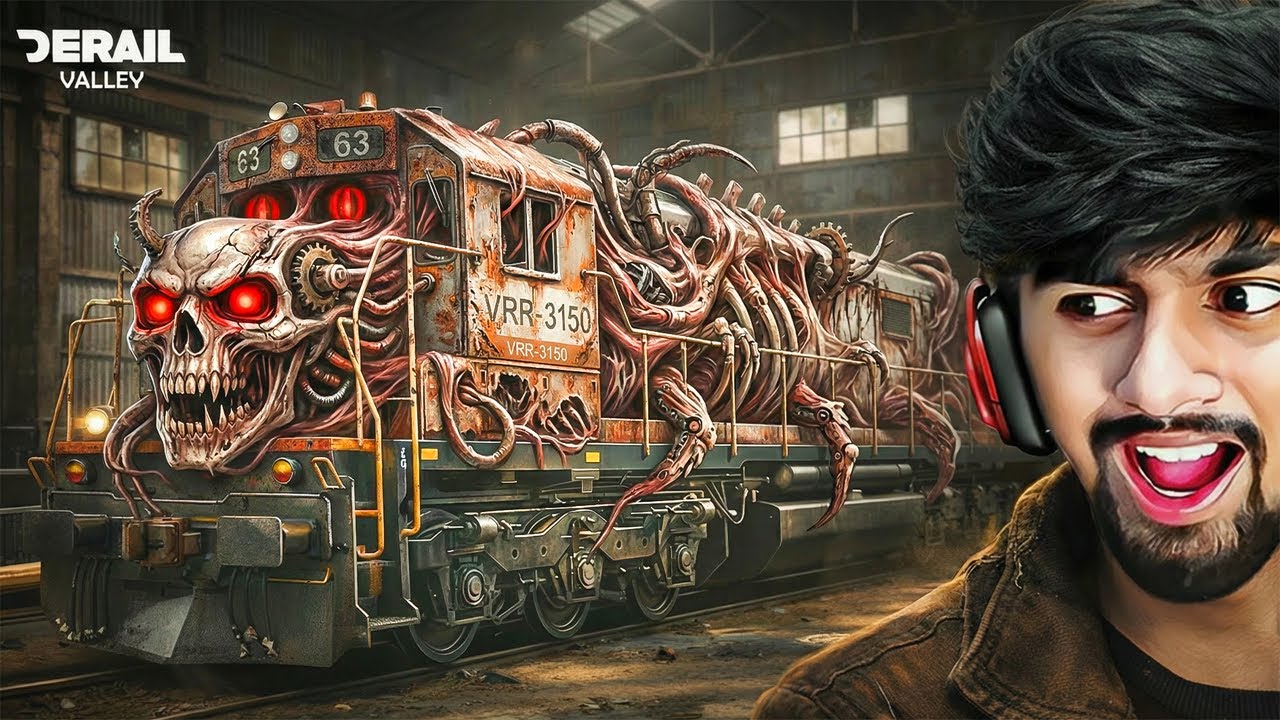 DRIVING THE MOST CREEPIEST TRAIN EVER!!!!