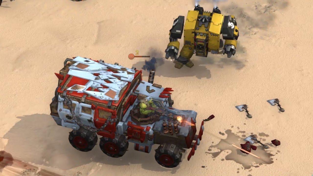 Space Marines vs Orks - No Limit Mod - Massive Battle - Warhammer 40K Dawn Of War 3