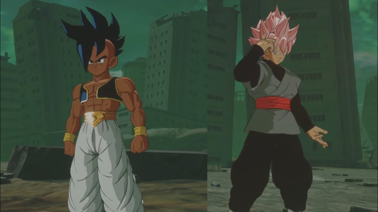 MaJuub vs Ssj Rose Black Goku - REQUESTED BATTLE - Dragon ball sparking
