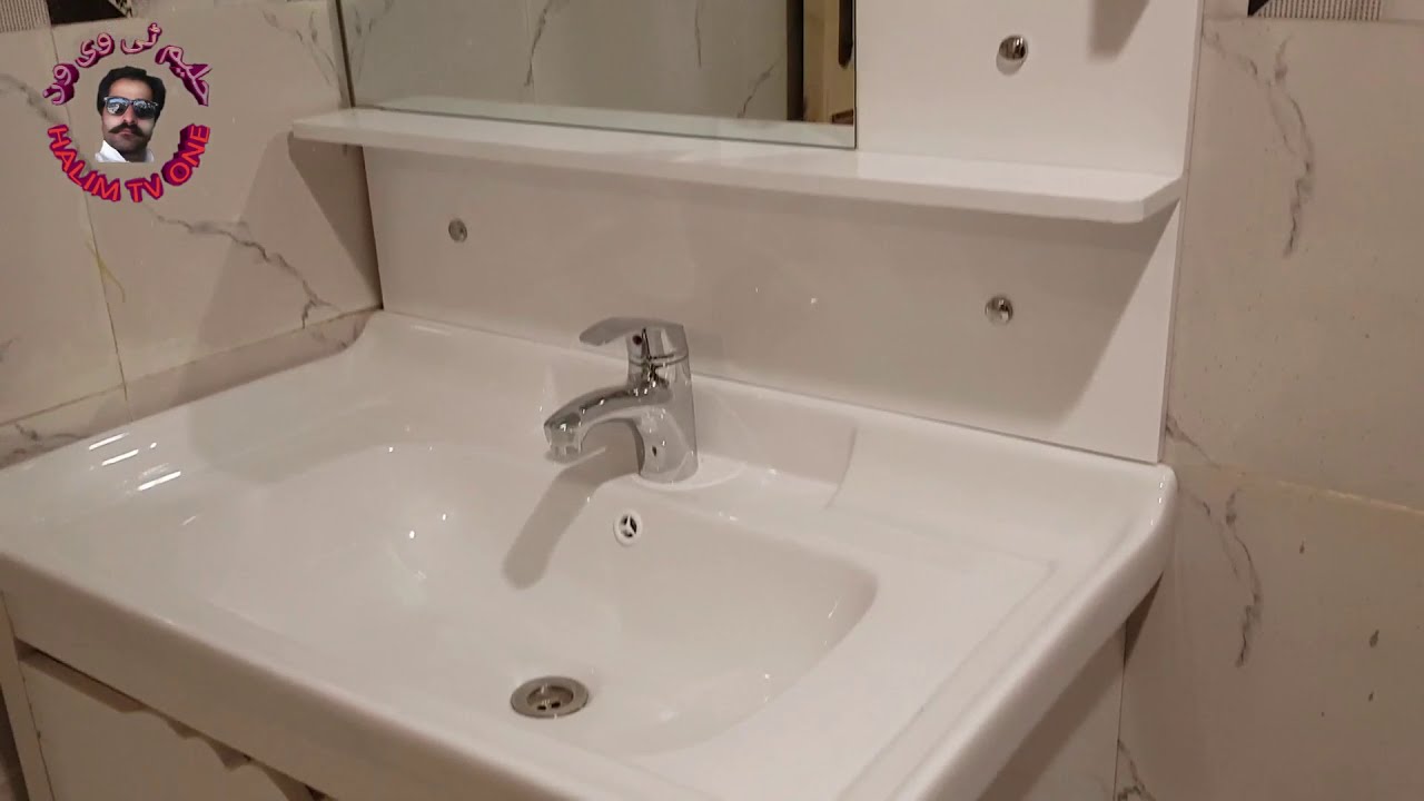 HOW TO INSTALL A VANITY UNIT WASH BASIN in urdu/hindi | vanity ko lagana sikhy | how vanity hight
