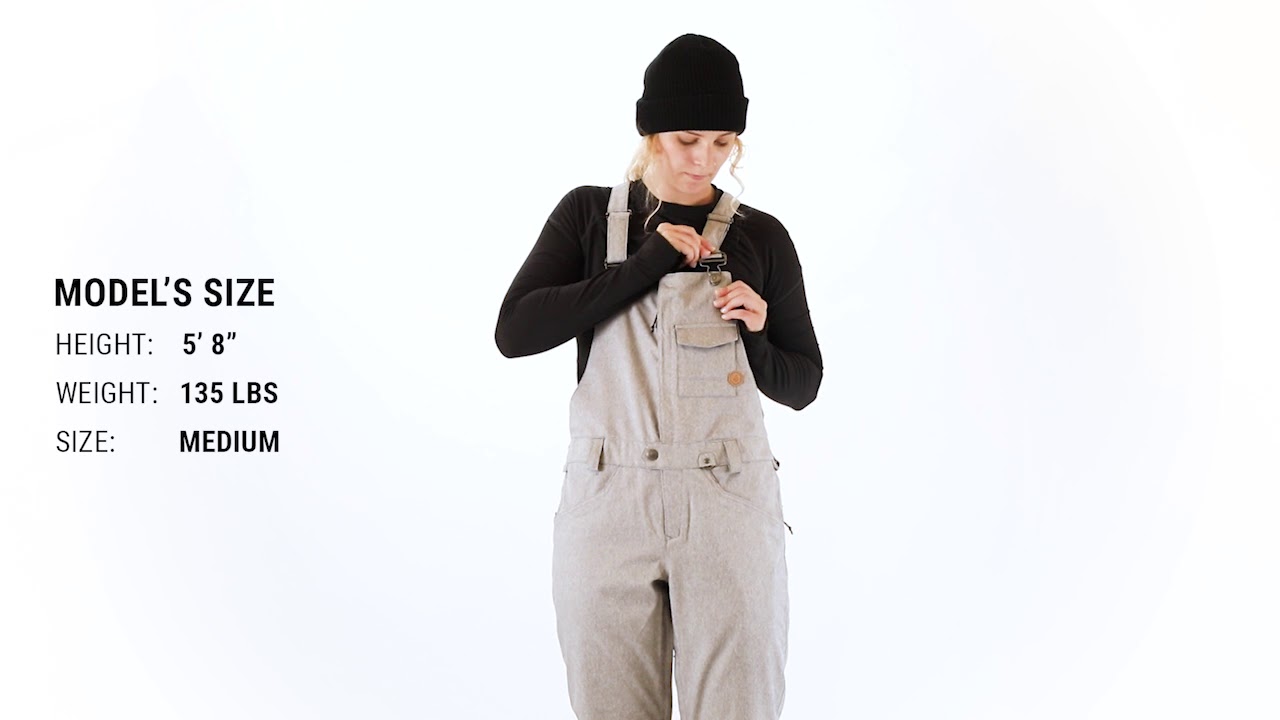 Volcom Swift Bib Overall Snowboard Pants Fit Review - Tactics