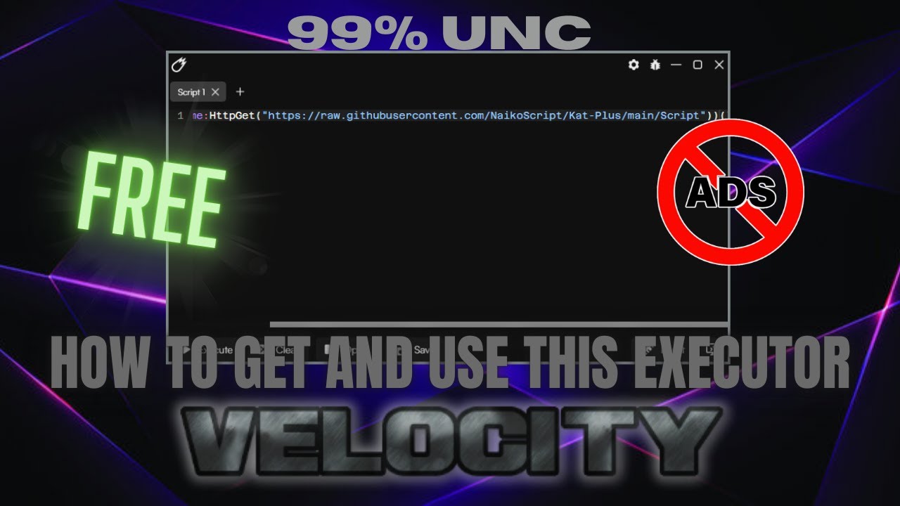 How to get & use Velocity executor tutorial (byfron bypass) Keyless exploit