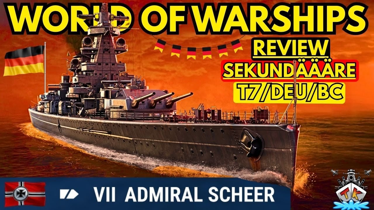 🔥 Scheer auf T7 – SEKUUUNDDÄÄÄRE ⚓ | Special | World of Warships 🚢🔥