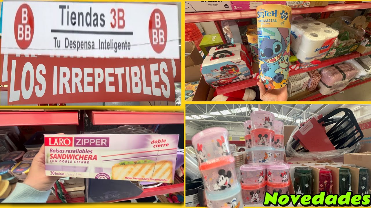 Los irrepetibles de la tienda  3B Novedades lo más nuevo hogar y más
