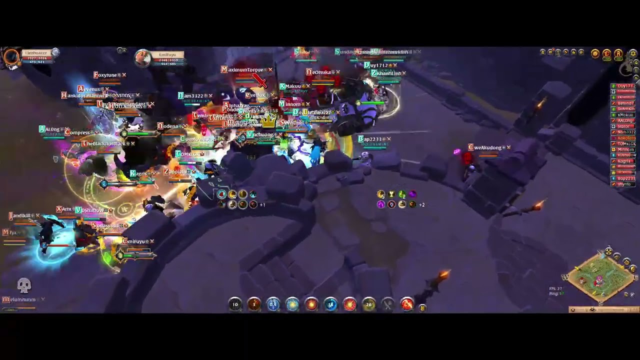 badon brawl T10 : Drawing vs Aftermath game 2 #albiononline