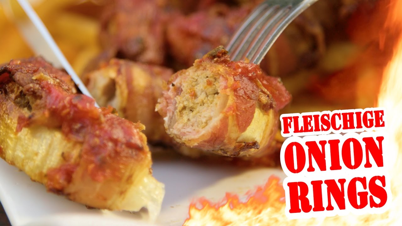 Gefüllte Onion Rings - BBQ Grill Rezept Video - Die Grillshow Special