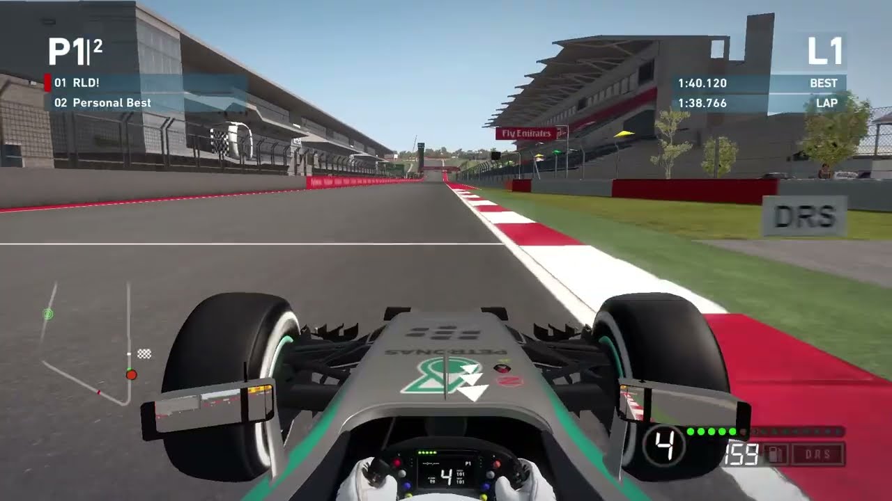 F1 2014 - USA Hotlap (1:40:013)