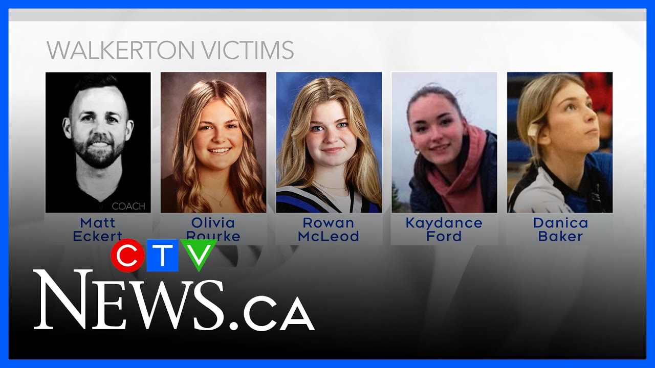 Candlelight vigil held for five victims of deadly crash in Walkerton, Ont.