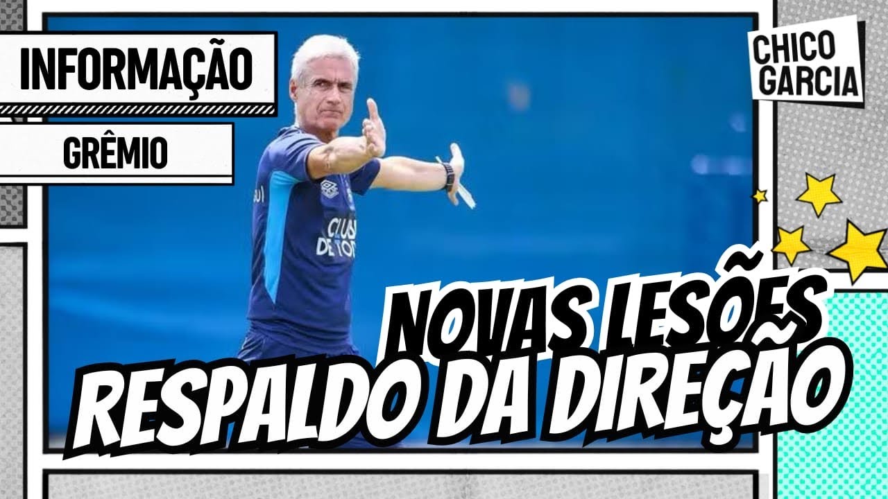 GRÊMIO: TETÊ E WILLIAN FORA DO GAUCHÃO? O RESPALDO A LUÍS CASTRO