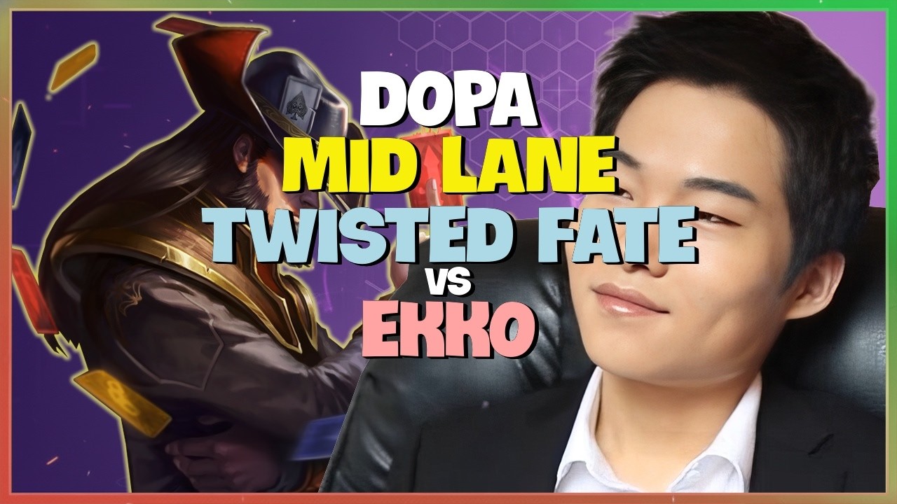 Dopa Reaches Peak Macro on Twisted Fate in Challenger Chinese Server Engsub