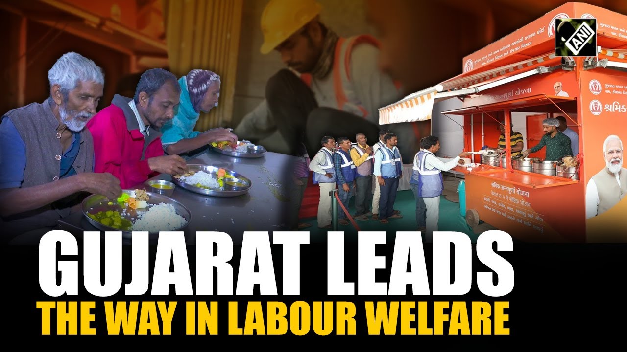 Gujarat’s Shramik Annapurna Yojana and Shelter Homes revolutionize labour welfare