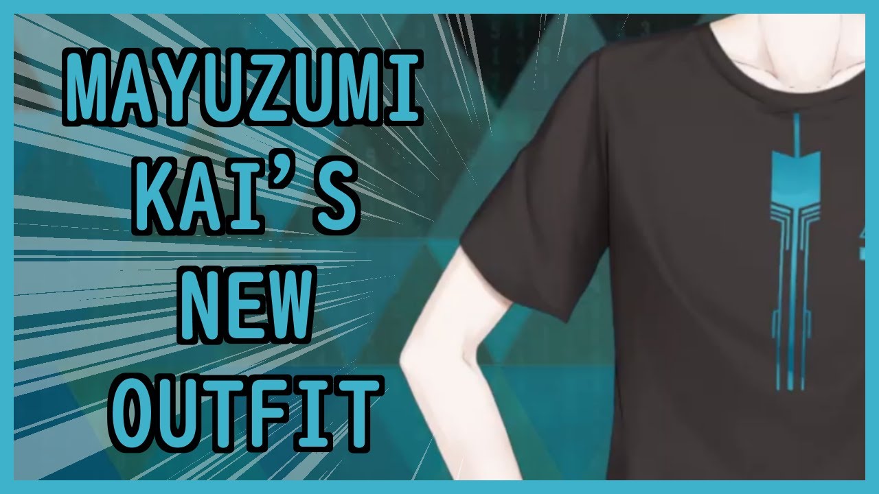 【Nijisanji】Mayuzumi Kai's New Outfit【ENG sub】