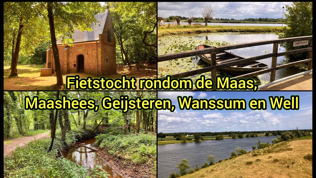 Fietstocht rond de Maas, Maashees, Geijsteren, Wanssum en Well