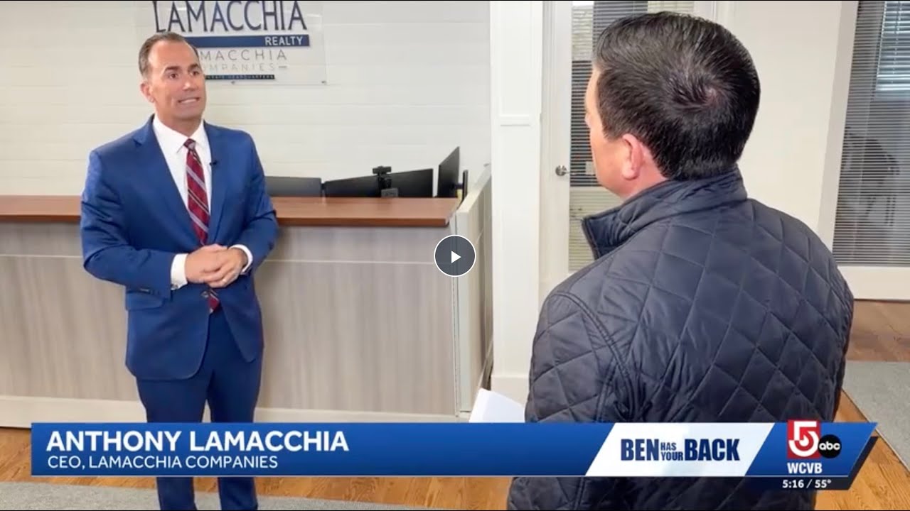 Энтони В программе на Channel 5 Boston о новом законе о продаже домов, вступающем в силу в Массач...