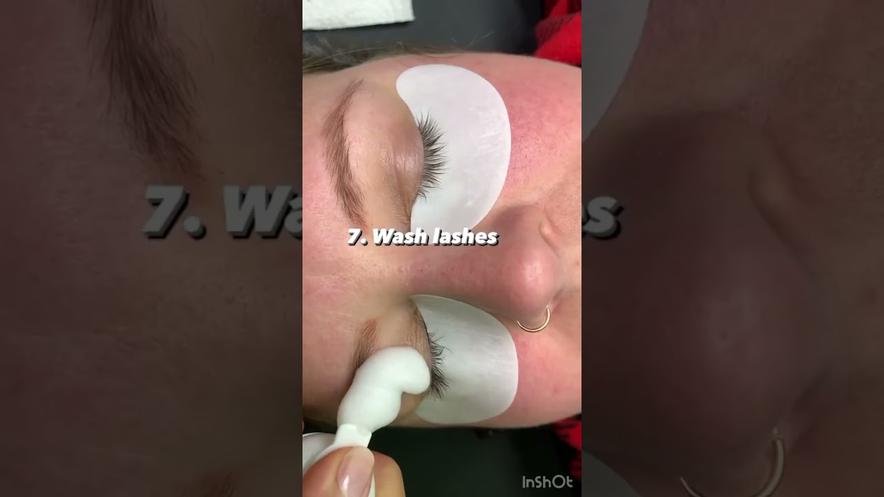 Как безопасно и легко снять наращенные ресницы #eslashes #lashextensions