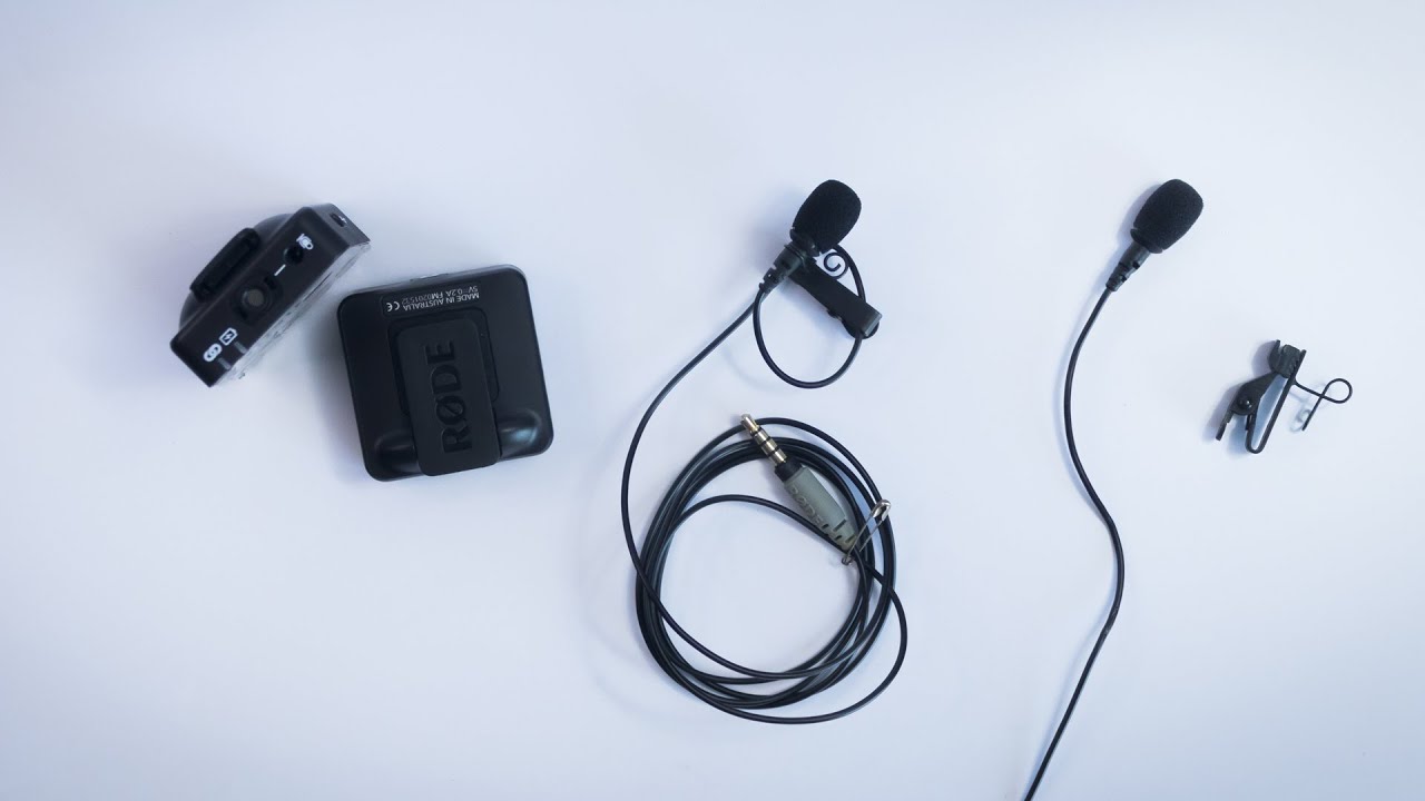 Cómo usar un micrófono LAVALIER