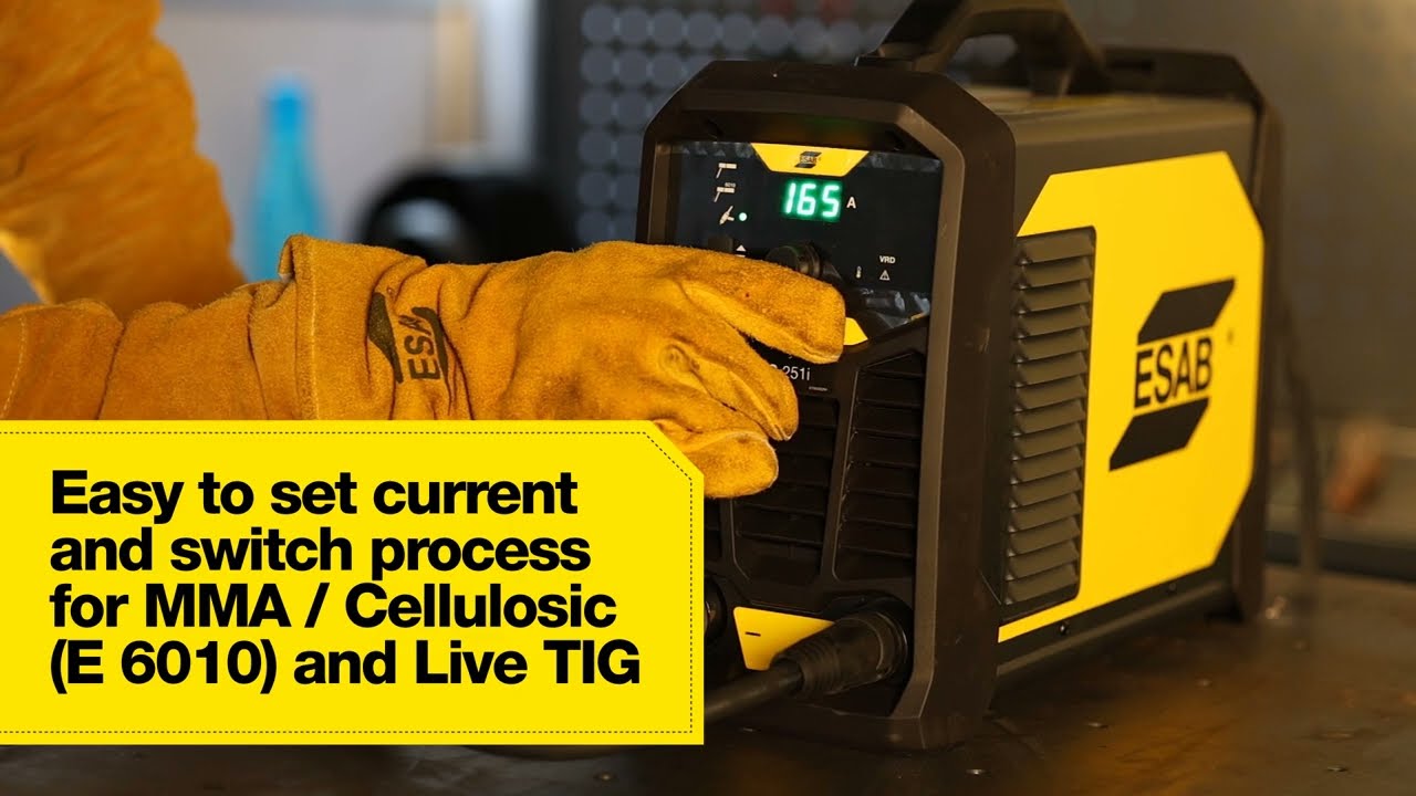 |Rogue ES251i| Multi process Machine| ESAB India| TIG machine| MMA machine| Welding machine|