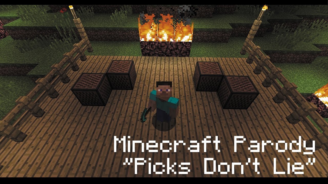 Minecraft Parody “Picks Don't Lie” (Shakira 