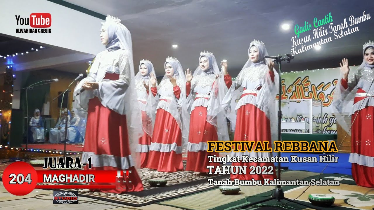 FESTIVAL RABANA (JUARA 1) kecamatan kusan hilir 2022