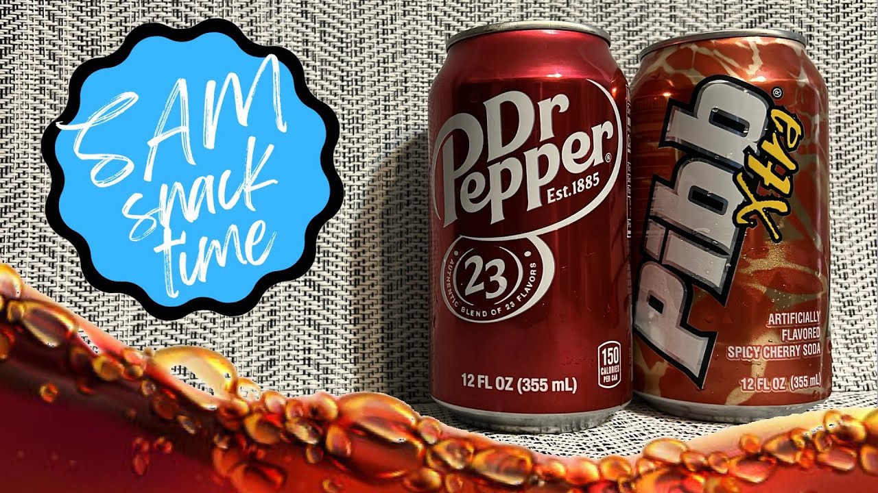 The Mister and Doctor Sodas | Pibb Xtra (Mr. Pibb) vs Dr. Pepper