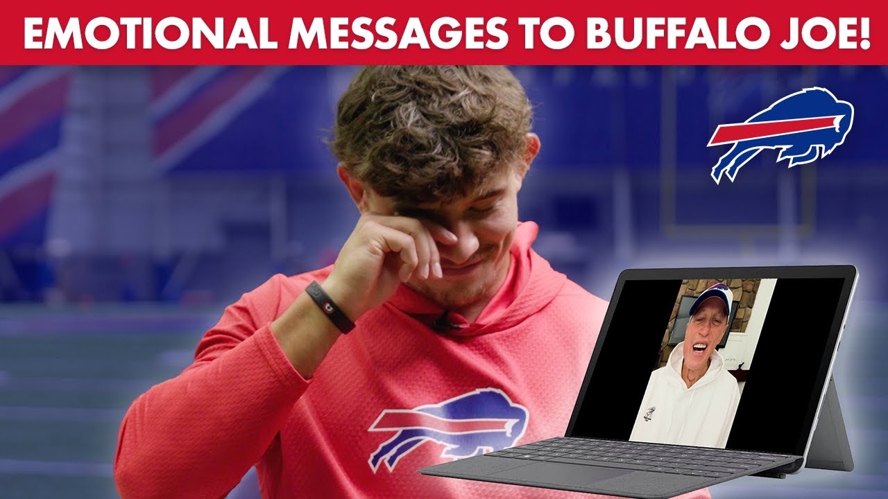 "Buffalo Joe" Andreessen Reacts To Emotional Messages From Family, Friends And Fans! | Buffalo Bills
