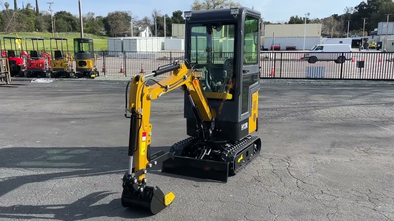 New Unused AGT H13R Mini Excavator