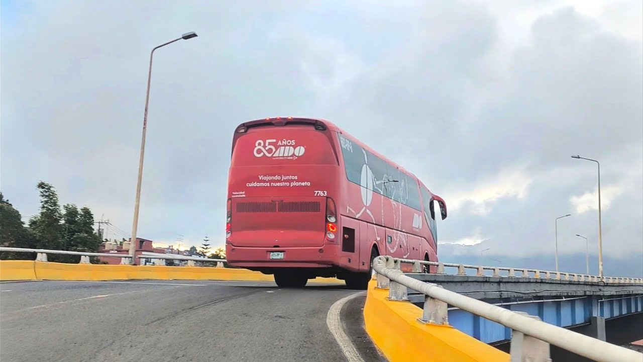 ADO Irizar PB saliendo de Teziutlán saliendo de Teziutlán dando corridas extras por temporada alta