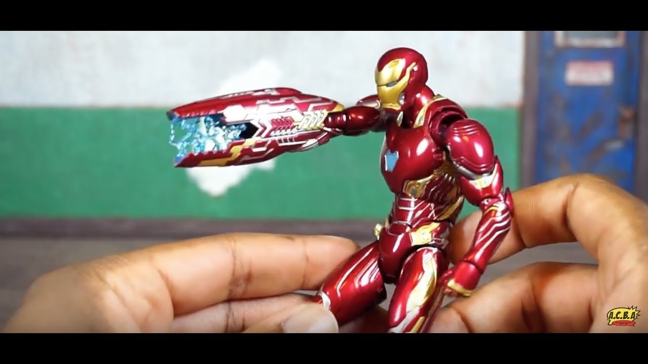 Bandai S.H. Figuarts Avengers Infinity War Movie IRON MAN MK 50 Action Figure Review