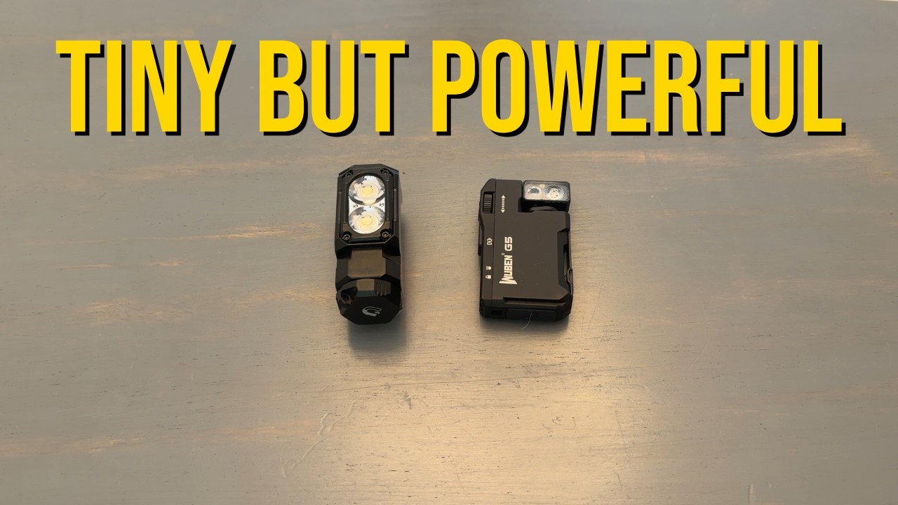 2 Powerful EDC Flashlights from Wuben – G5 vs E7 Reviewed!
