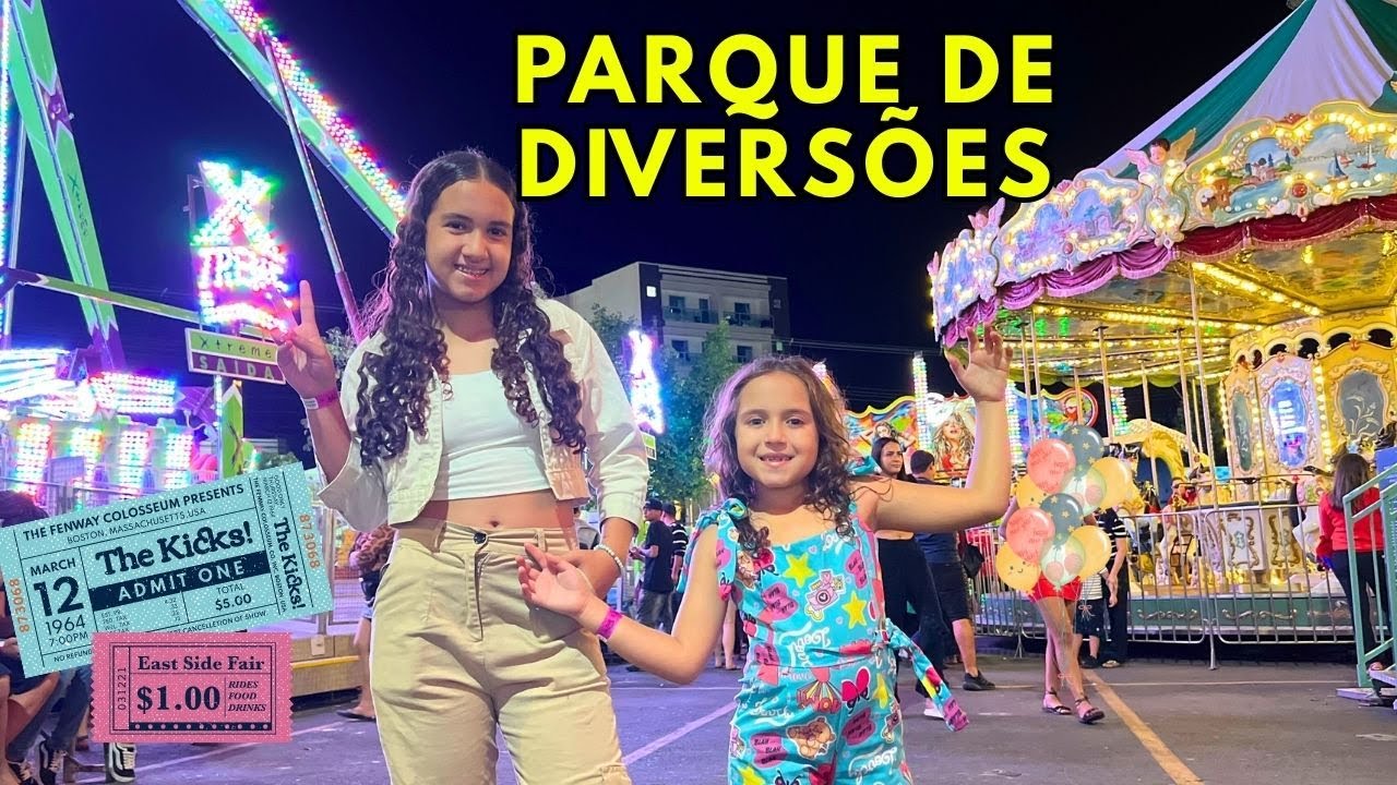 FOMOS EM TODOS OS BRiNQUEDOS DO PARQUE !