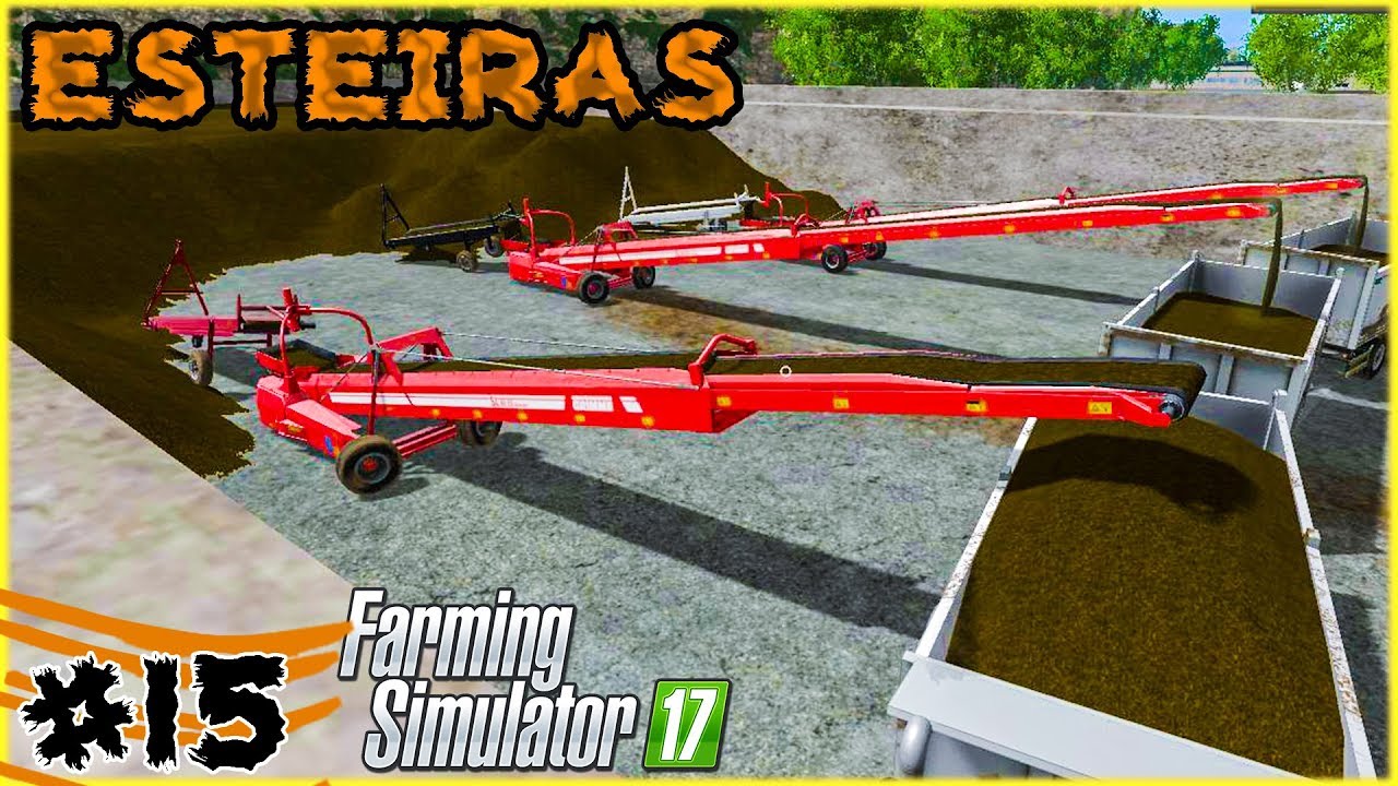 15 - Esteiras para Carregar a Silagem - Farming Simulator 17
