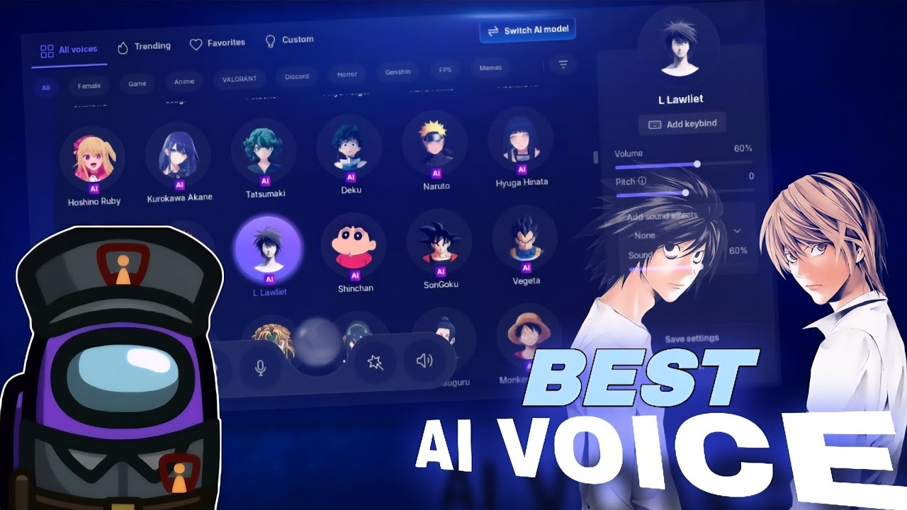 How to get my LIGHT YAGAMI ai VOICE [Easeus]
