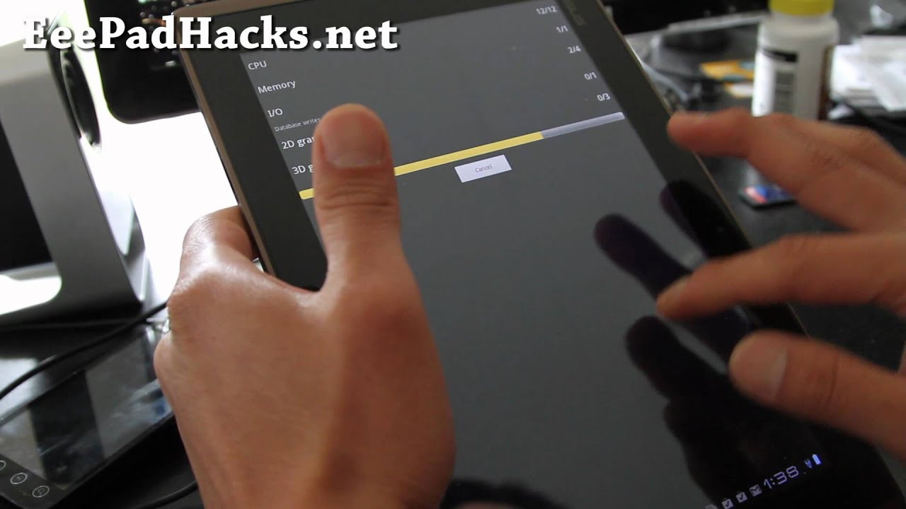 Android Honeycomb 3.2 Review - Revolver ROM for EeePad Transformer!