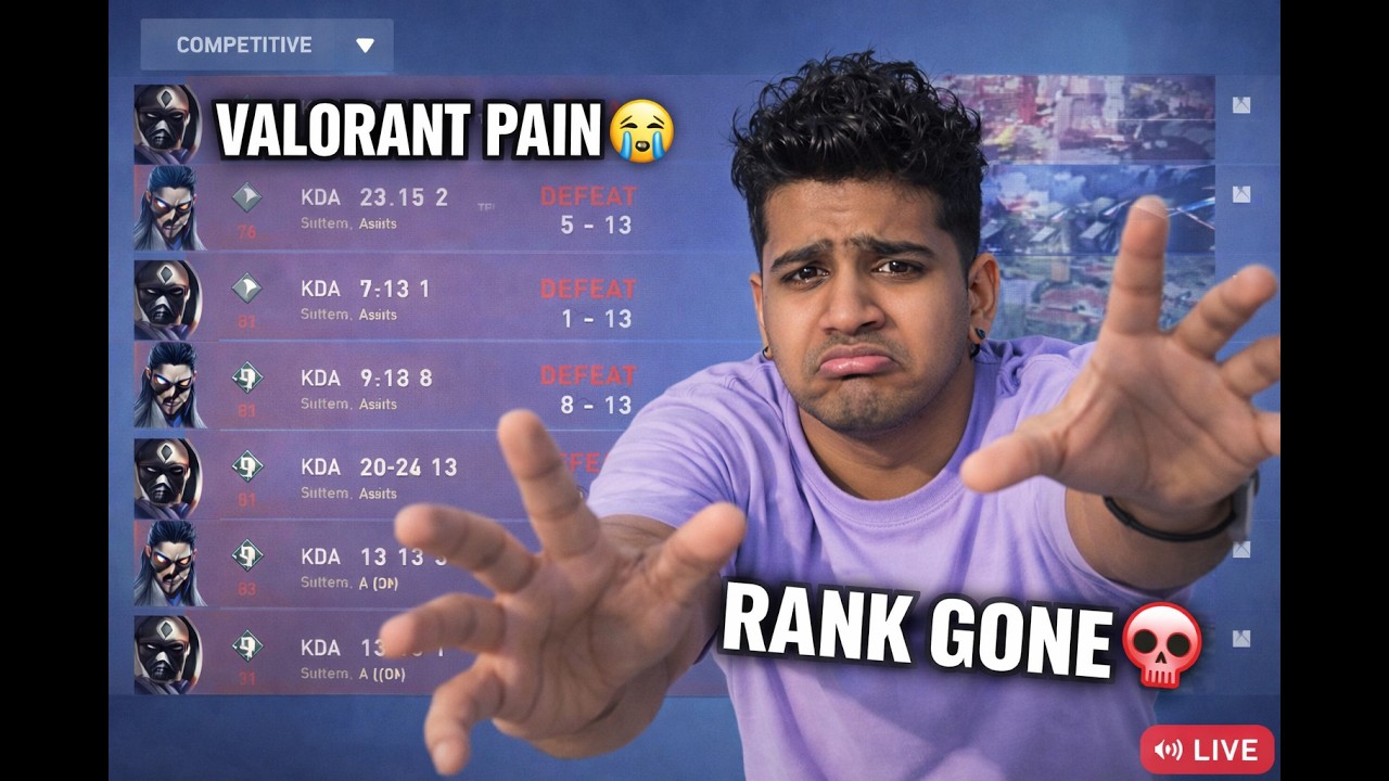 “This Match Decides My Rank 😱 | VALORANT LIVE