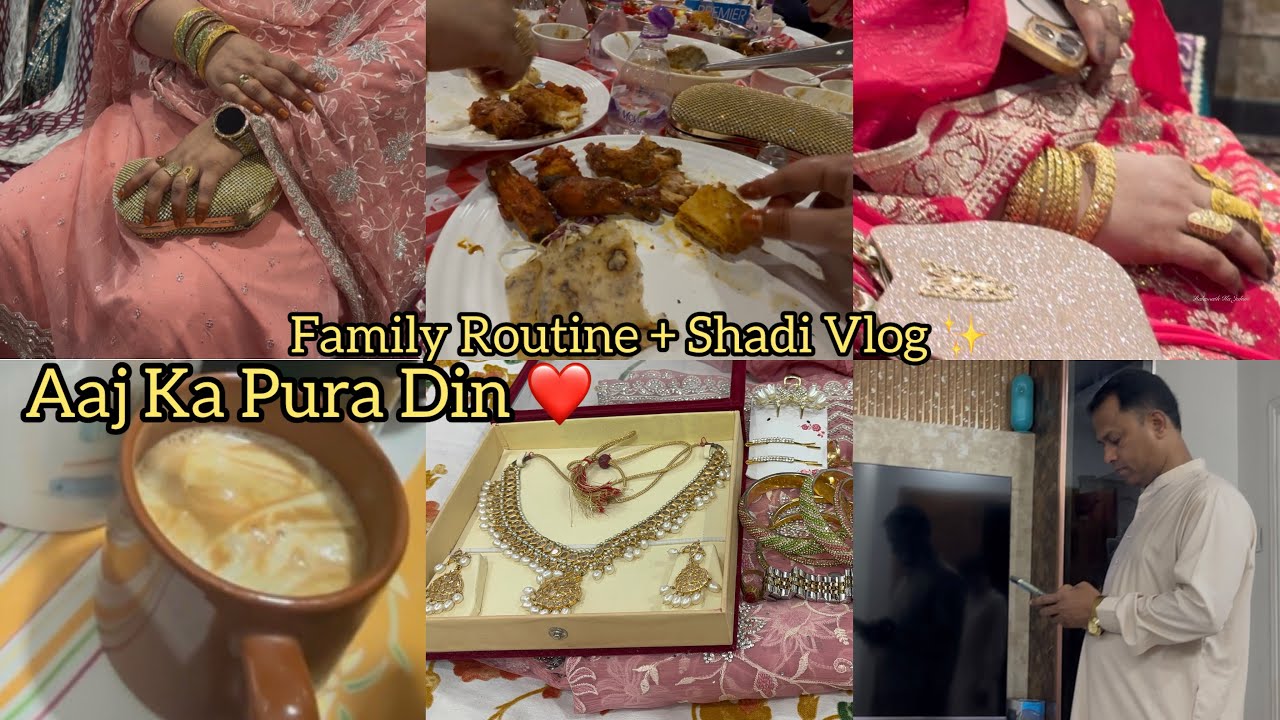 👉 Trend Daily Routine Vlog | Lunch To Wedding Day | Family Vlog#food #vlog#trendvlog