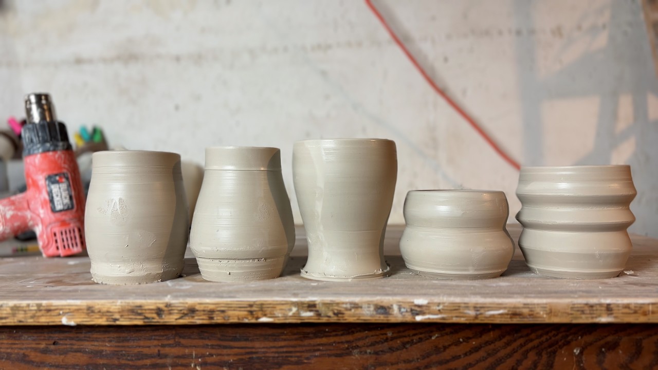 How to SHAPE your clay on the pottery wheel