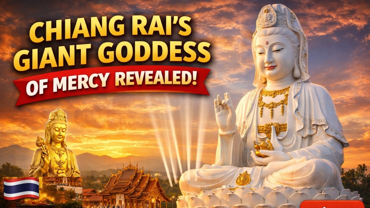 Chiang Rai’s Biggest Statue Revealed | The Story of the Goddess of Mercy