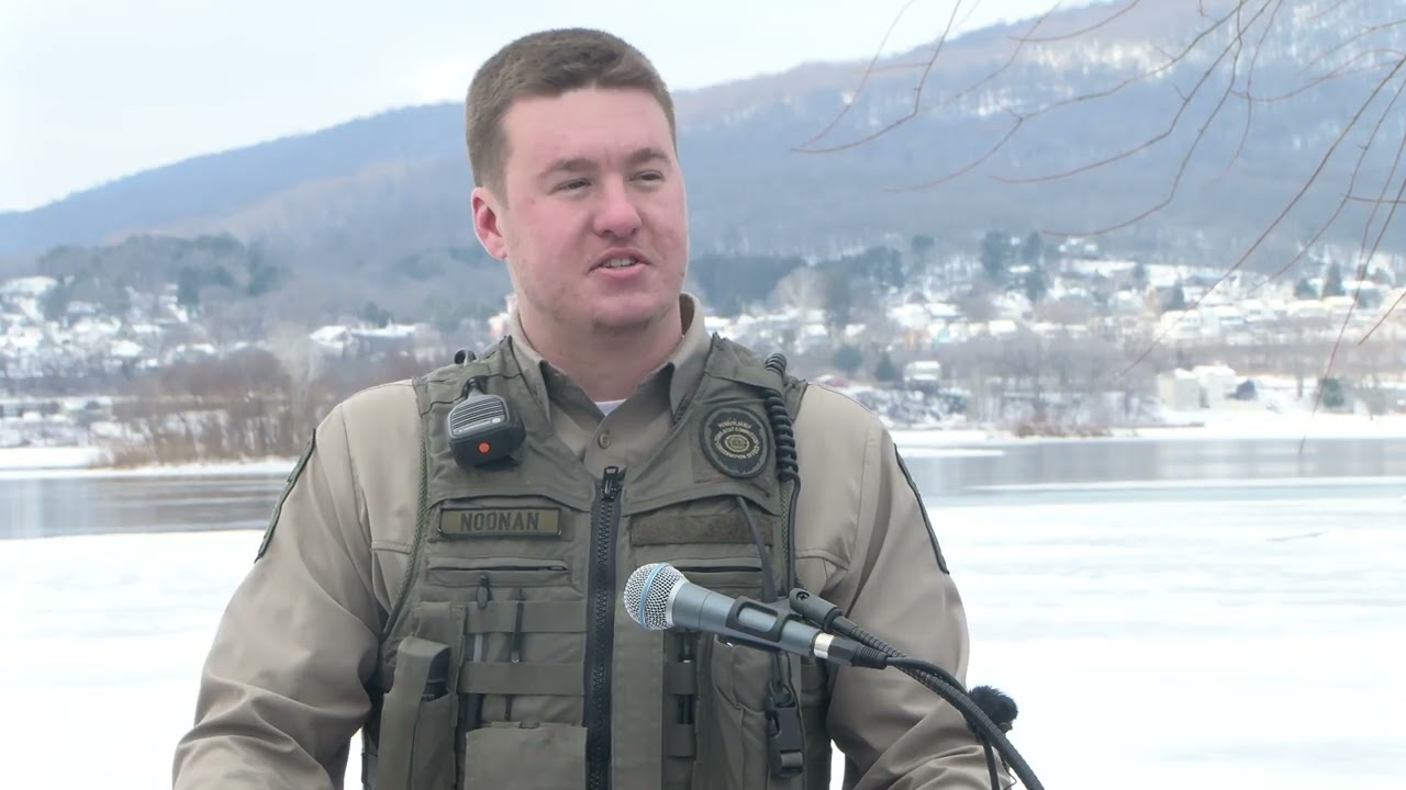 FULL EVENT -- PFBC Advises Against Walking on Frozen Rivers, Talks Ice Safety (2026)