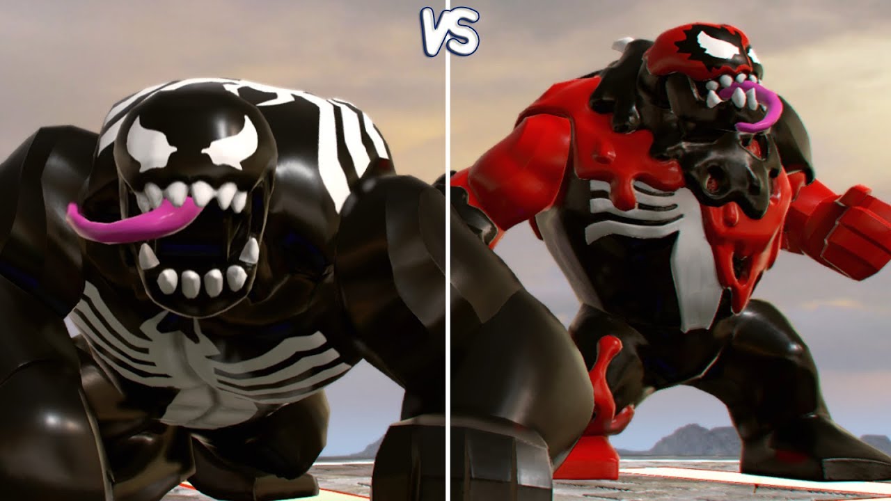 LEGO Marvel Super Heroes 2 - Ultimate Venom vs Carnom - CoOp Fight (Free Roam Gameplay HD)
