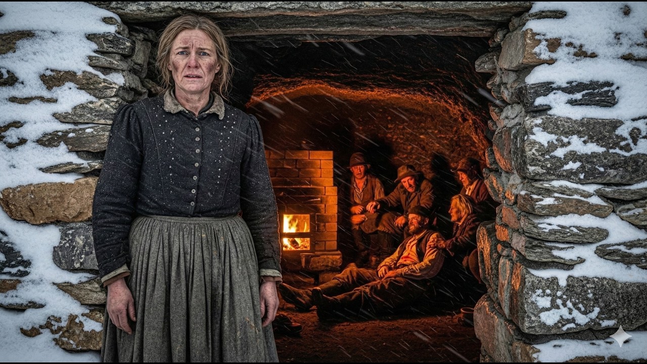Vyhnaná Před Zimou, Postavila Si Dům V Jeskyni A Přežila Sněhovou Bouři 1873