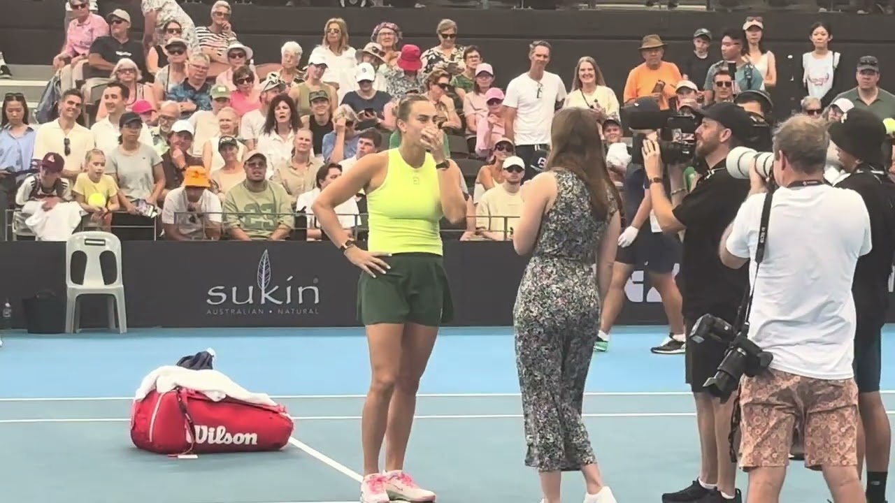 WTA 500 Brisbane (2026): Sabalenka v Bucsa, R32