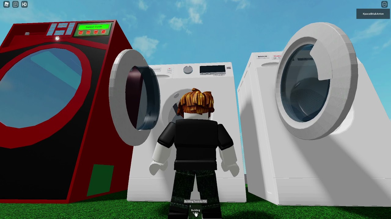 Стиральные машинки Roblox часть 3