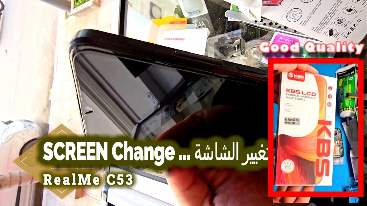 Disassembly & Screen Repair of Realme C53