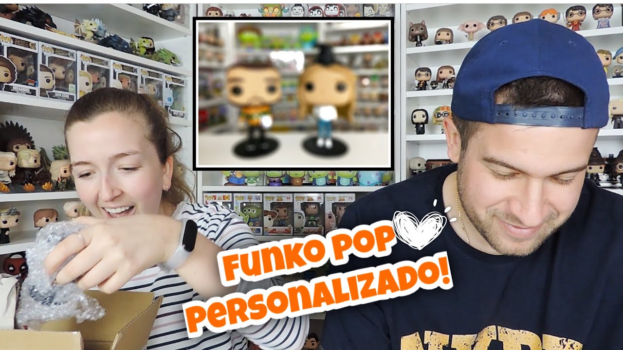 NOS REGALAN UN FUNKO POP DE NOSOTROS MISMOS!!! funko pop custom | Funkoloki