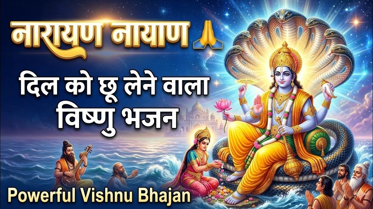 नारायण नारायण 🙏 | दिल को छू लेने वाला विष्णु भजन | Powerful Vishnu Bhajan 