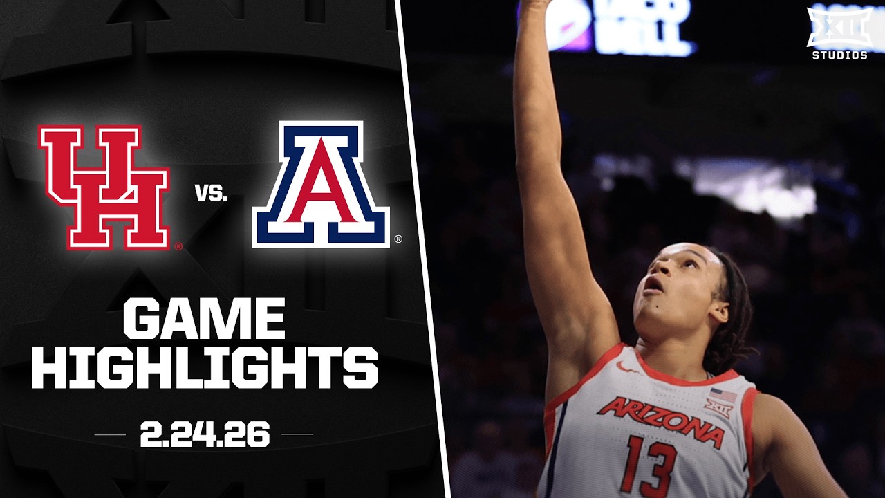 Houston vs. Arizona Game Highlights | 2025-26 Big 12 Women's Basketball