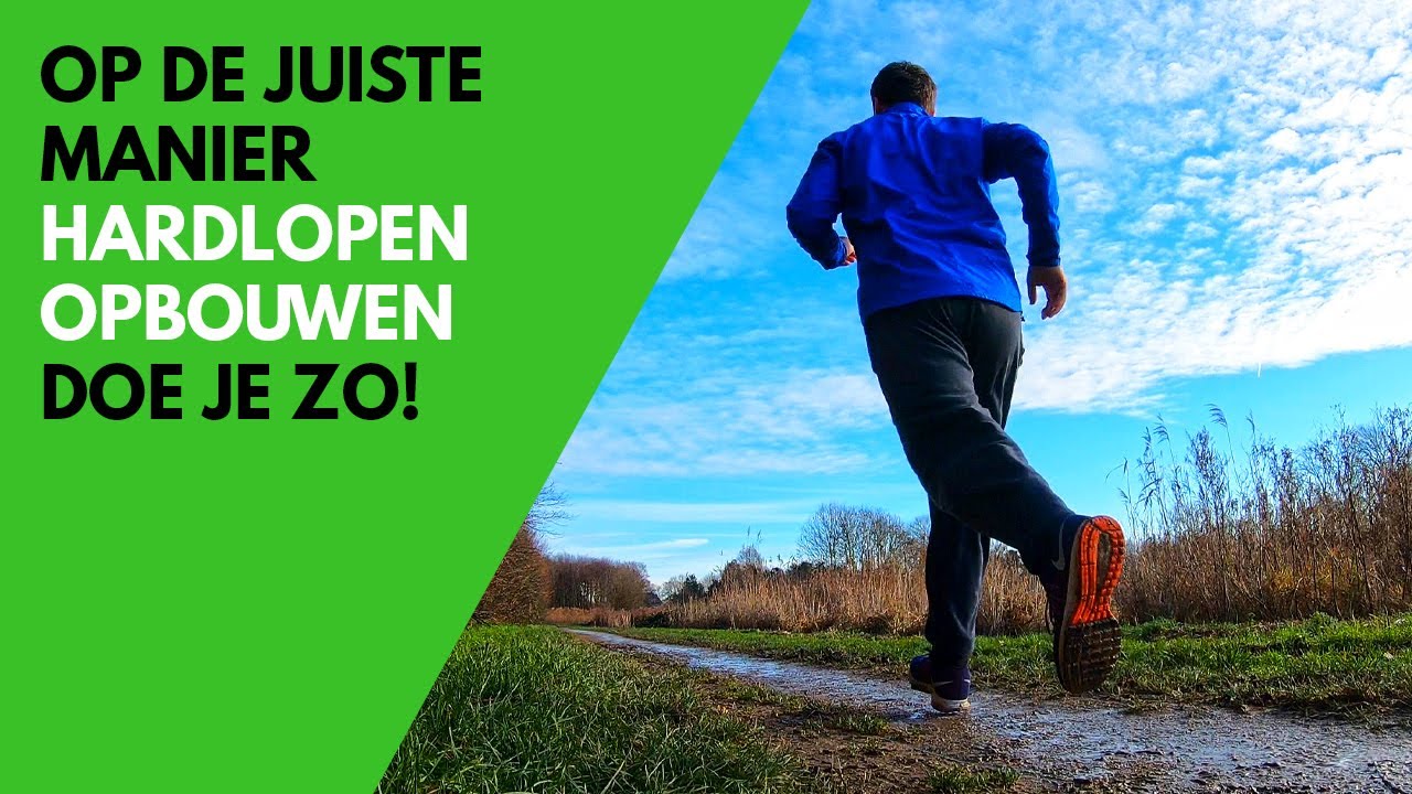 Hardlopen opbouwen doe je zo!