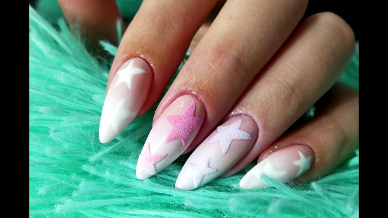 Stars Nail Art Tutorial | Indigo Sugar Effect